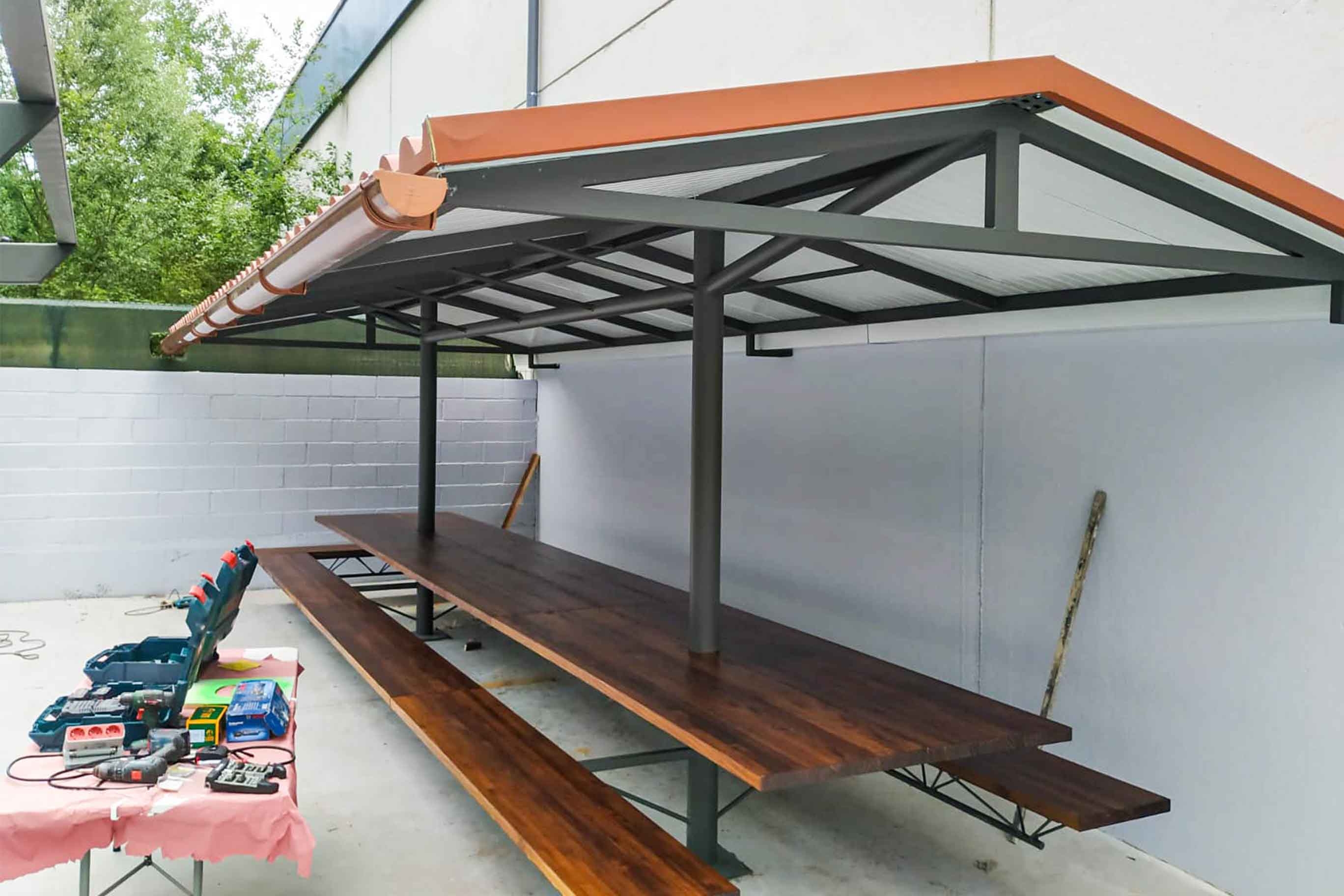 Pérgola y Barbacoa Olloniego